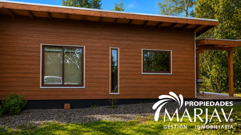 Venta casa + Cabaña 4D 3B , km 11 villarrica a Pucón