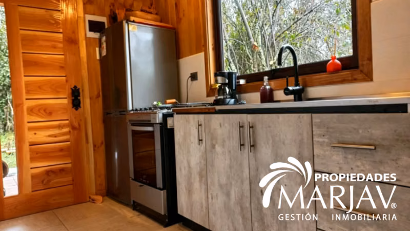 Venta casa + Cabaña 4D 3B , km 11 villarrica a Pucón