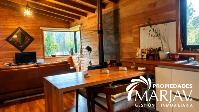 Venta casa + Cabaña 4D 3B , km 11 villarrica a Pucón