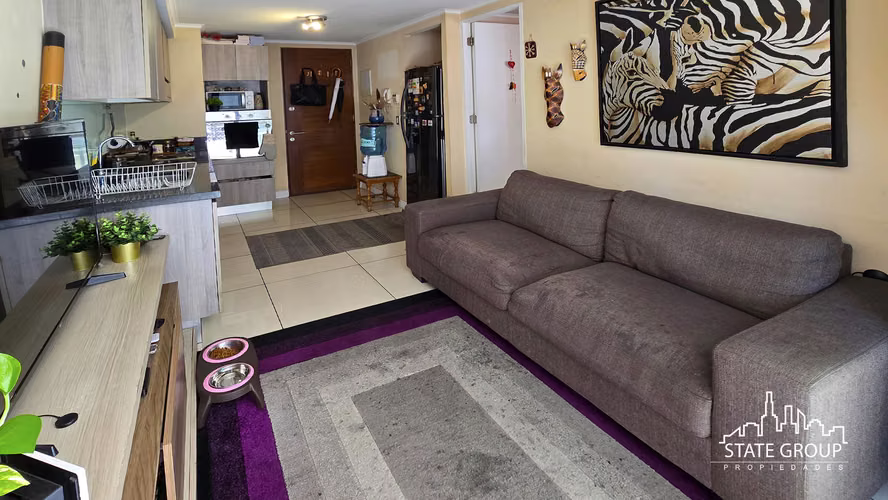 DEPARTAMENTO 1 DORMITORIO Y BODEGA PORTUGAL METRO IRARRAZAVA