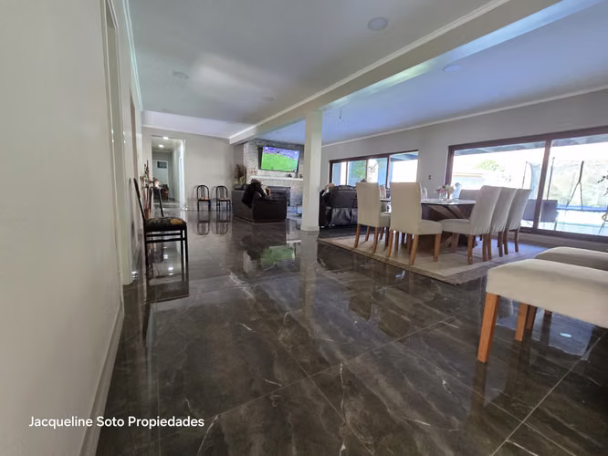 VENDO PARCELA CON CASA ,PISCINA Y CANCHA  FOOTBALL EN CURACA - Imagen 15