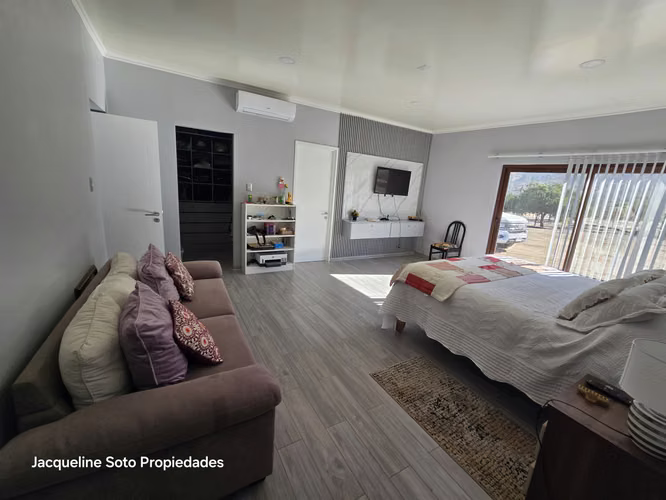 VENDO PARCELA CON CASA ,PISCINA Y CANCHA  FOOTBALL EN CURACA - Imagen 28