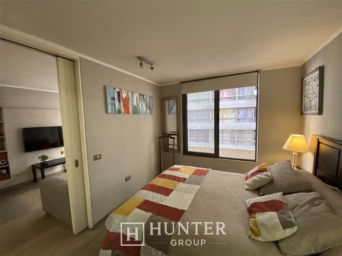 Departamento en arriendo de 1 dorm. en Santiago