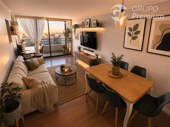 Se vende Depto 3D2B1E1B vista despejada cerca Metro Monseñor