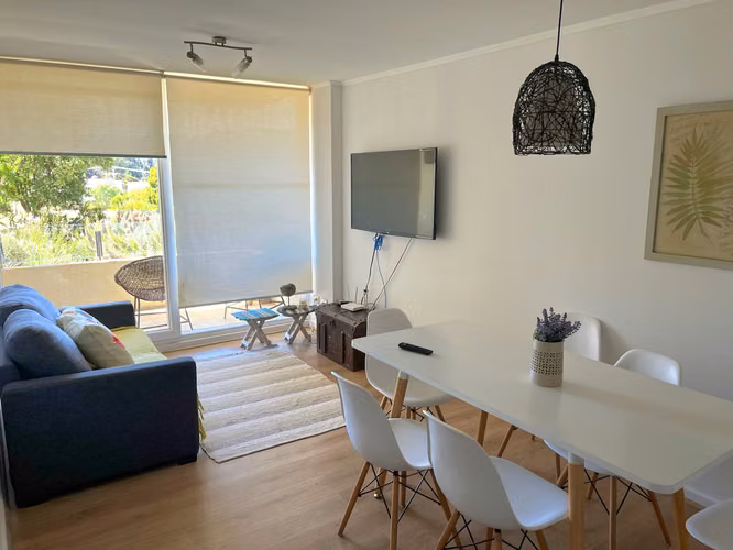 LOMAS DE PAPUDO 4 EN VENTA DEPARTAMENTO DE 3 DORMITORIOS Y 2 BAÑOS , 2 ESTACIONAMIENTOS  Y BODEGA