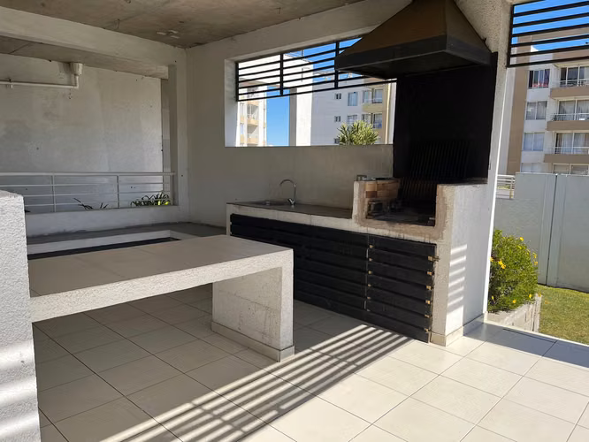 Departamento 2 dormitorios en venta, Condominio 7 Mares, Recreo,  Viña del Mar
