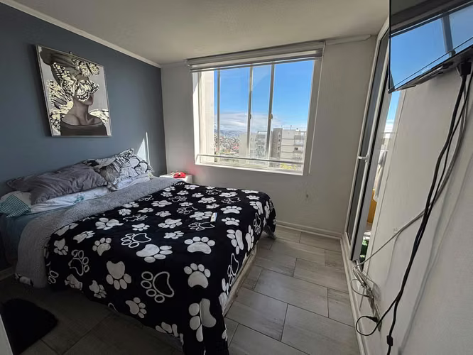 Departamento 2 dormitorios en venta, Condominio 7 Mares, Recreo,  Viña del Mar