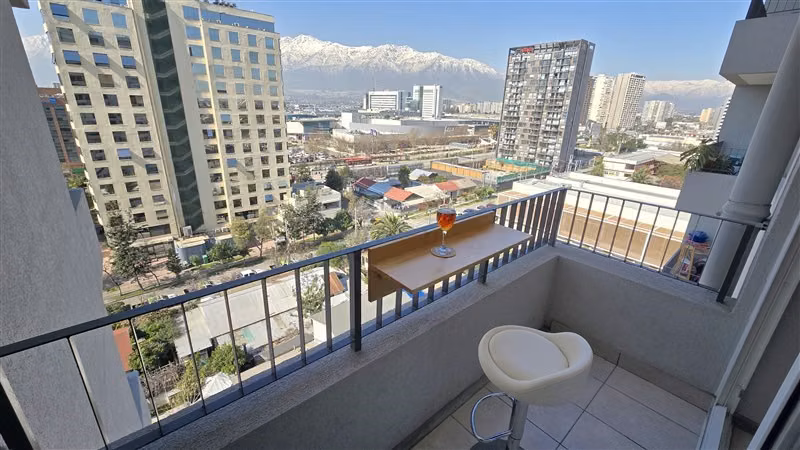 Arriendo depto. 1D 1B en La Florida full amoblado de lujo