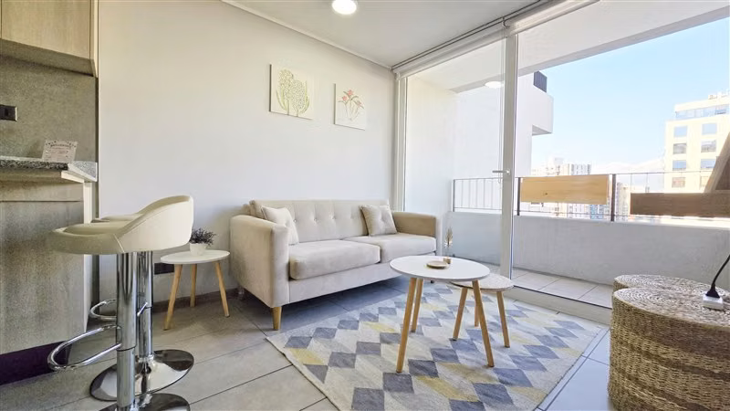 Arriendo depto. 1D 1B en La Florida full amoblado de lujo