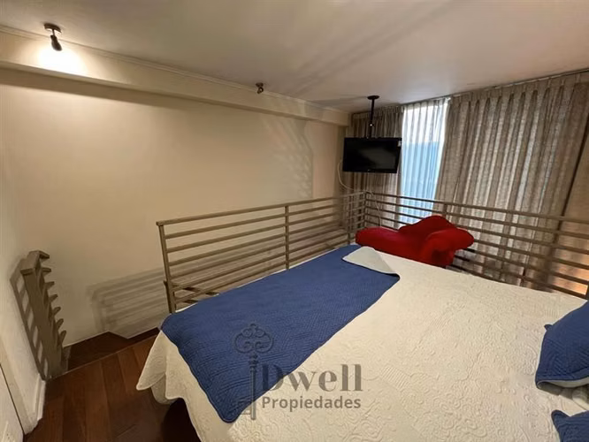 Oportunidad Venta Loft San.Cent. 1D/1B Amob. metro la moneda - Imagen 6