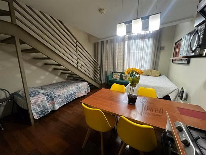 Oportunidad Venta Loft San.Cent. 1D/1B Amob. metro la moneda - Imagen 2