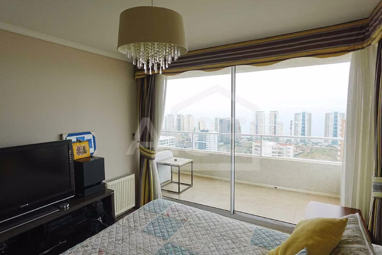 Piso 23 vista mar NorPoniente, Concón, 3D3B (178988)