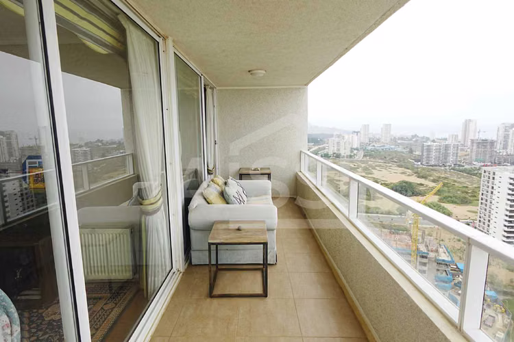 Piso 23 vista mar NorPoniente, Concón, 3D3B (178988)