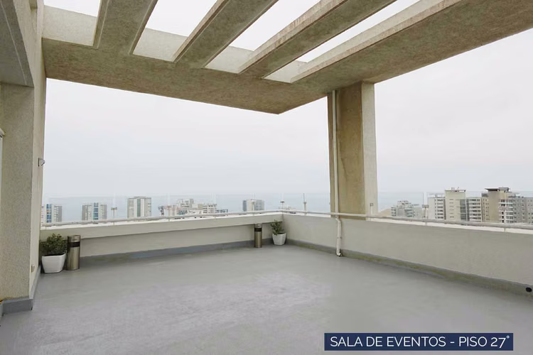Piso 23 vista mar NorPoniente, Concón, 3D3B (178988)