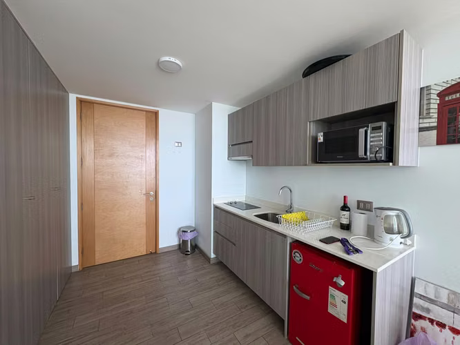 Arriendo | Departamento tipo estudio amoblado con vista al mar | Puerto Nuevo, Antofagasta