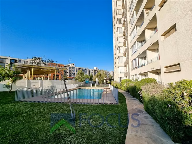 Departamento en arriendo de 2 dorm. en San Joaquín