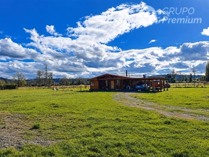 Parcela 5.000 m con casa regularizada en Loncoche