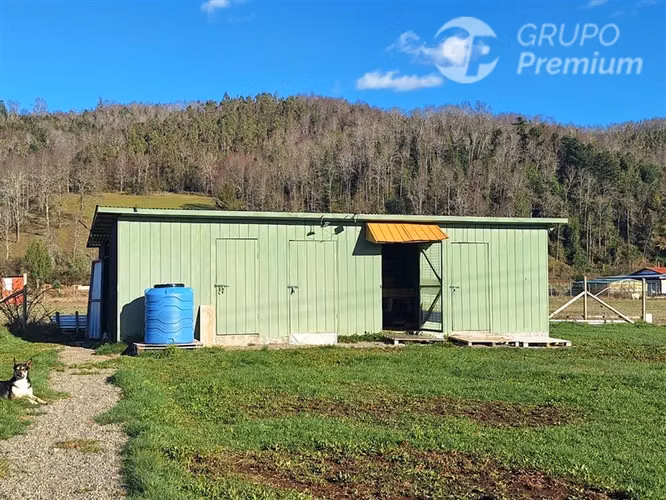 Parcela 5.000 m con casa regularizada en Loncoche