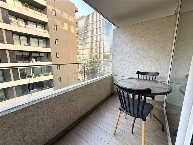 Departamento en venta de 1 dorm. con 1E y 1B en Las Condes