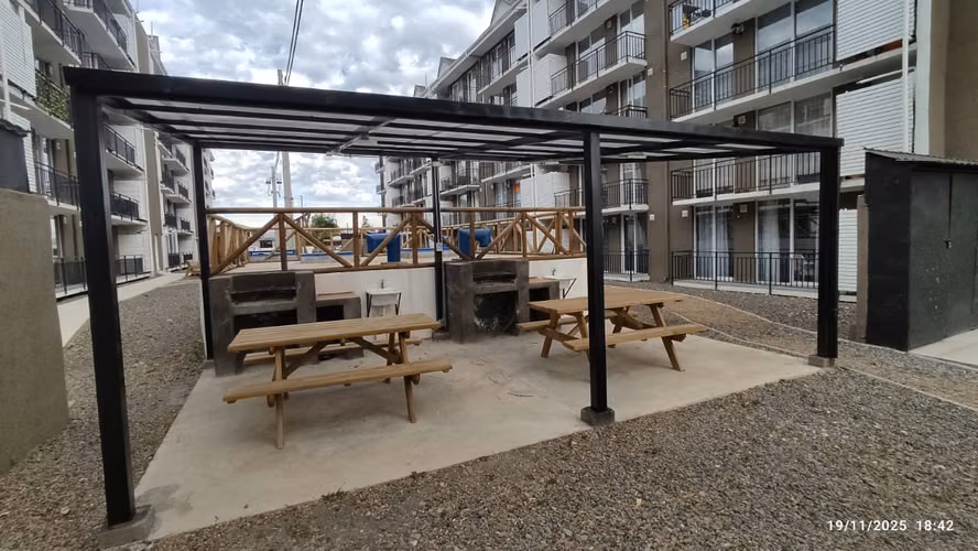 Arriendo Departamento 3D/1B en Uno Sur 51 - Chillán. Gastos Comunes Incluidos