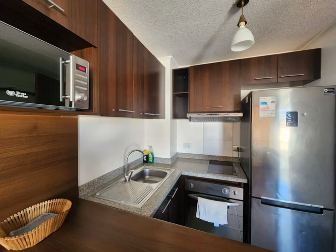 Arriendo Depto 1 dormitorio / 50% DCTO / Garantía en partes / Santiago