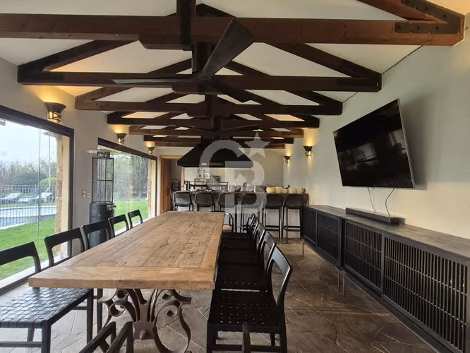 Casa Colonial Toscana | Vista al Golf | Piscina y Quincho