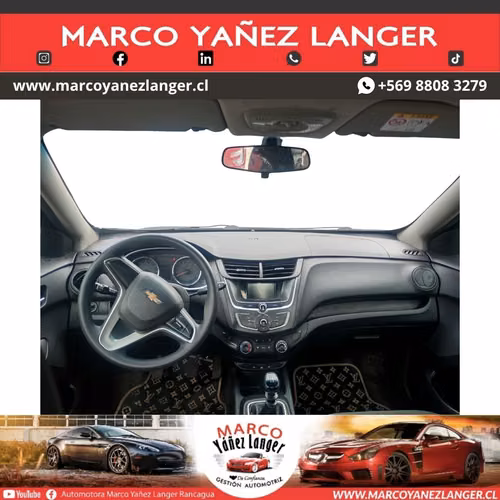 CHEVROLET SAIL 1.5 / AÑO  KILOMETROS / EXCELENTE ESTADO
