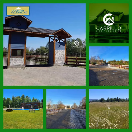 VENDEMOS PARCELA EN condominio Country Villarrica II