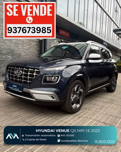 HYUNDAI VENUE QX MPI 1.6 2023