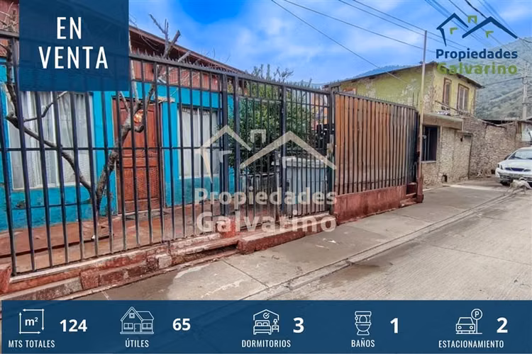 Casa en venta de 3 dorm. en Huechuraba