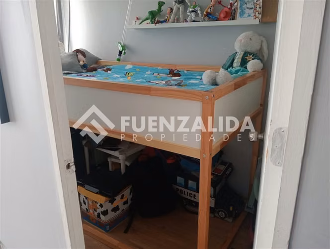 Venta de departamento en Santiago, 2 dormitorios, 1 baño e+b
