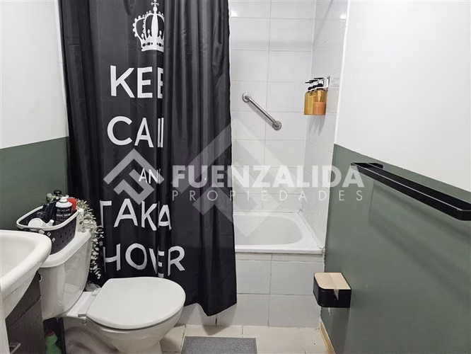 Venta de departamento en Santiago, 2 dormitorios, 1 baño e+b