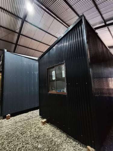 Modulo panel sip y ventanas termopanel con baño incluido