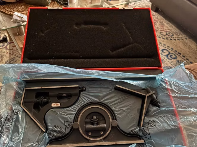 Juego de escuadra combinada de precisión de 4 piezas Starrett - Imagen 2