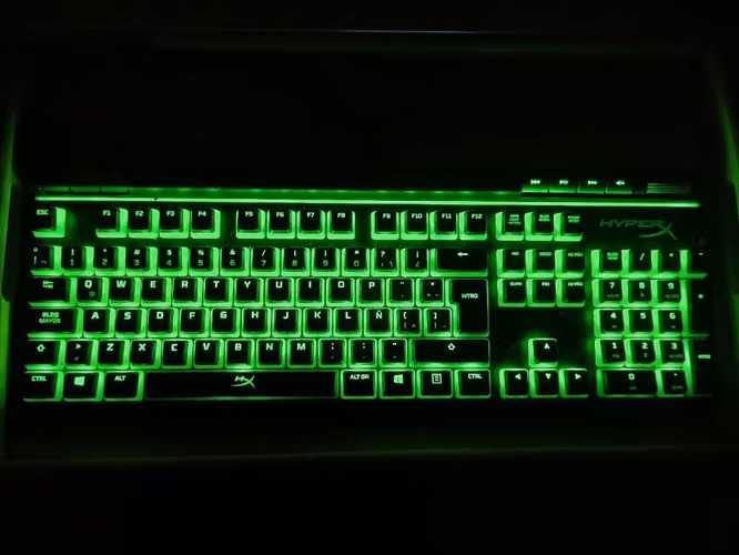 TECLADO MECÁNICO HYPERX ALLOY ELITE 2 RGB – HYPERX RED