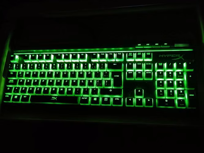 TECLADO MECÁNICO HYPERX ALLOY ELITE 2 RGB – HYPERX RED