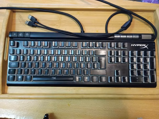 TECLADO MECÁNICO HYPERX ALLOY ELITE 2 RGB – HYPERX RED