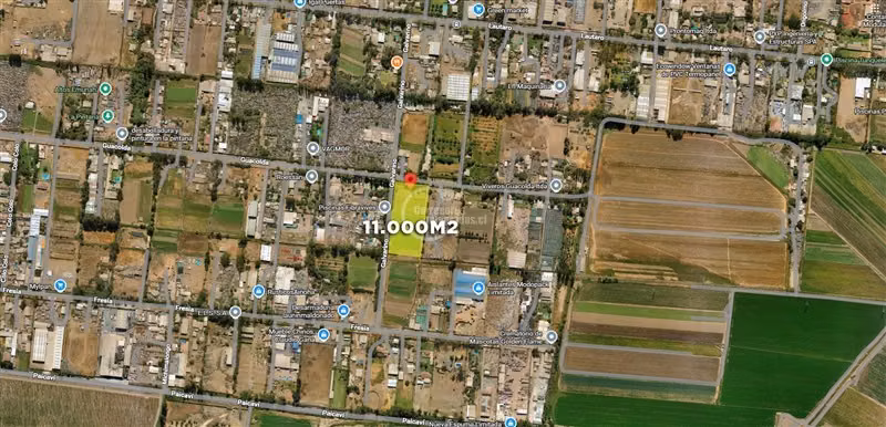 Sitio en venta 11.000M2 en La Pintana