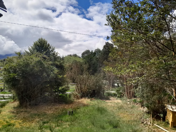 Casa en parcela Hornopirén, en sector alto
