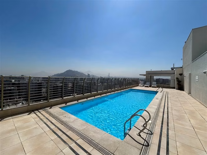 Departamento en arriendo de 1dorm 1baño en Santiago