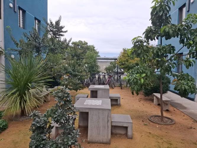 Departamento en Primer piso, Condominio San Martín