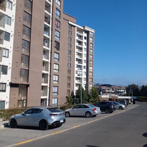 Arriendo acogedor depto 1 dormit Paso Hondo, con estacionamiento.