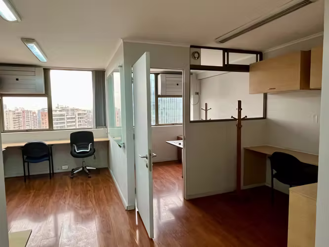 ARRIENDO OFICINA 2HAB 2BA LAS CONDES