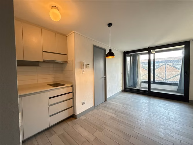 Departamento en arriendo 1 dormitorio metro ñuño