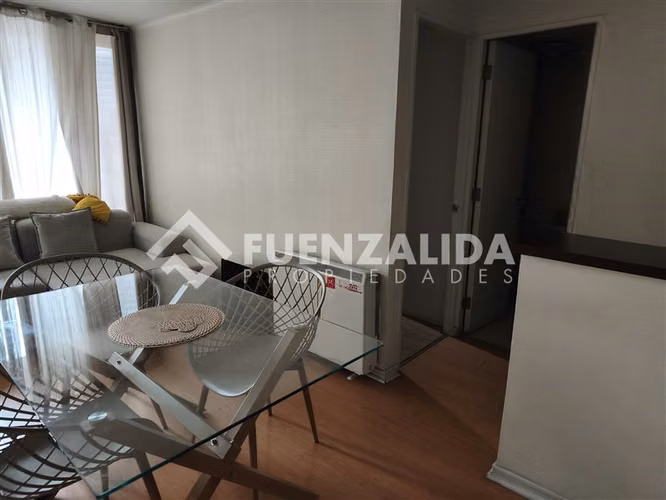 Departamento en venta de 2 dorm, 2 baños, Santiago