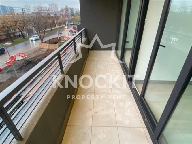 Arriendo Depto con Balcón 1D1B con Bodega en Ñuñoa