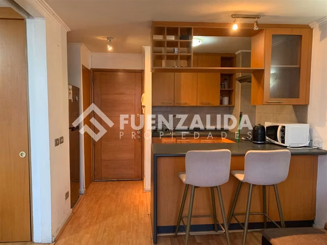 Arriendo Departamento Santiago 1 dormitorio Bodega Toesca - Imagen 2