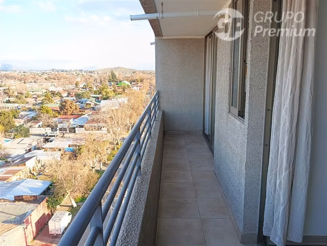 Departamento en arriendo en San Bernardo 1D + 1B Piso 10