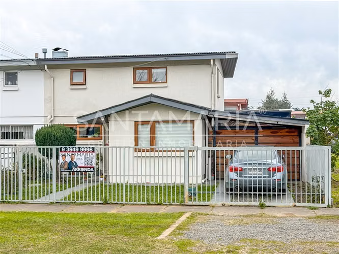 Arriendo Casa 3 dorm. en Los Acacios, San Pedro de la Paz
