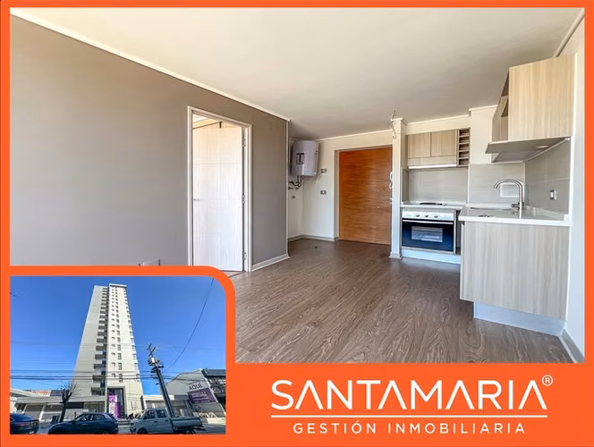 ARRIENDO Depto un dormitorio en Angol, Concepción Centro